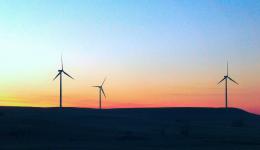 windmills on the prairie