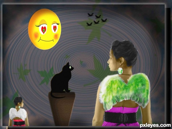 Creation of Fall in Love...!!: Step 14