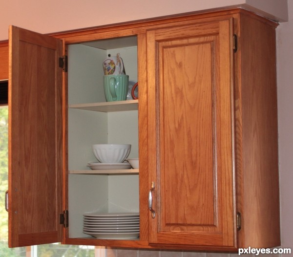 Leaving cupboard doors open