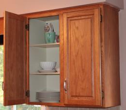 Leaving cupboard doors open