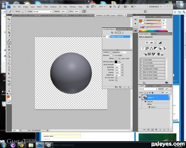 Creation of Sea Space: Step 2