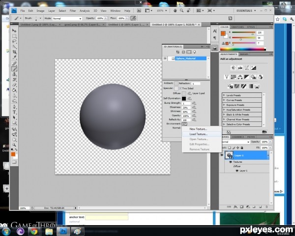 Creation of Sea Space: Step 3