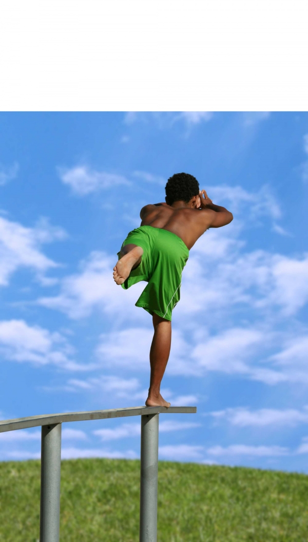 Creation of Pole Vault jump: Step 1