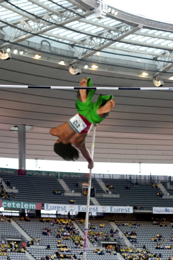 Creation of Pole Vault jump: Step 7