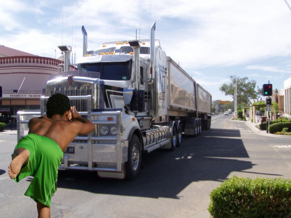 Creation of Stop big bull: Step 3