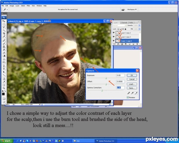 Creation of Robert Pattinson: Step 5