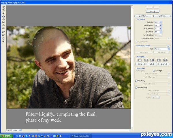 Creation of Robert Pattinson: Step 8