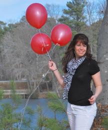 The Girl With Red Balloons