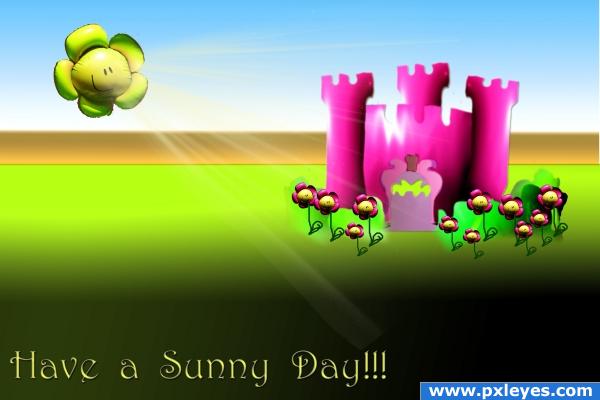 Creation of Have a Sunny Day!!!: Final Result