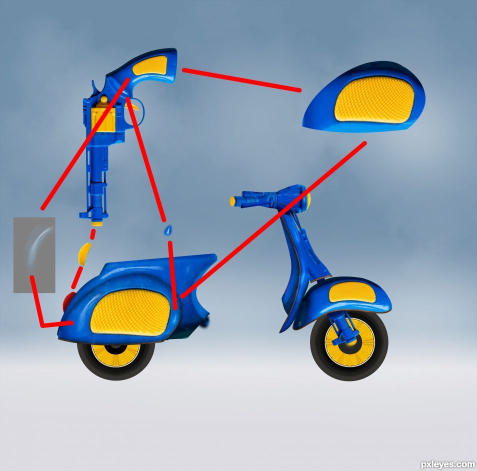 Creation of Scooter: Step 7