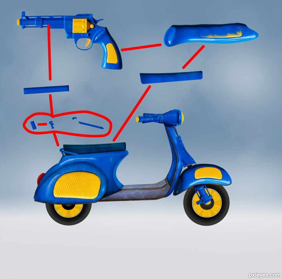 Creation of Scooter: Step 9