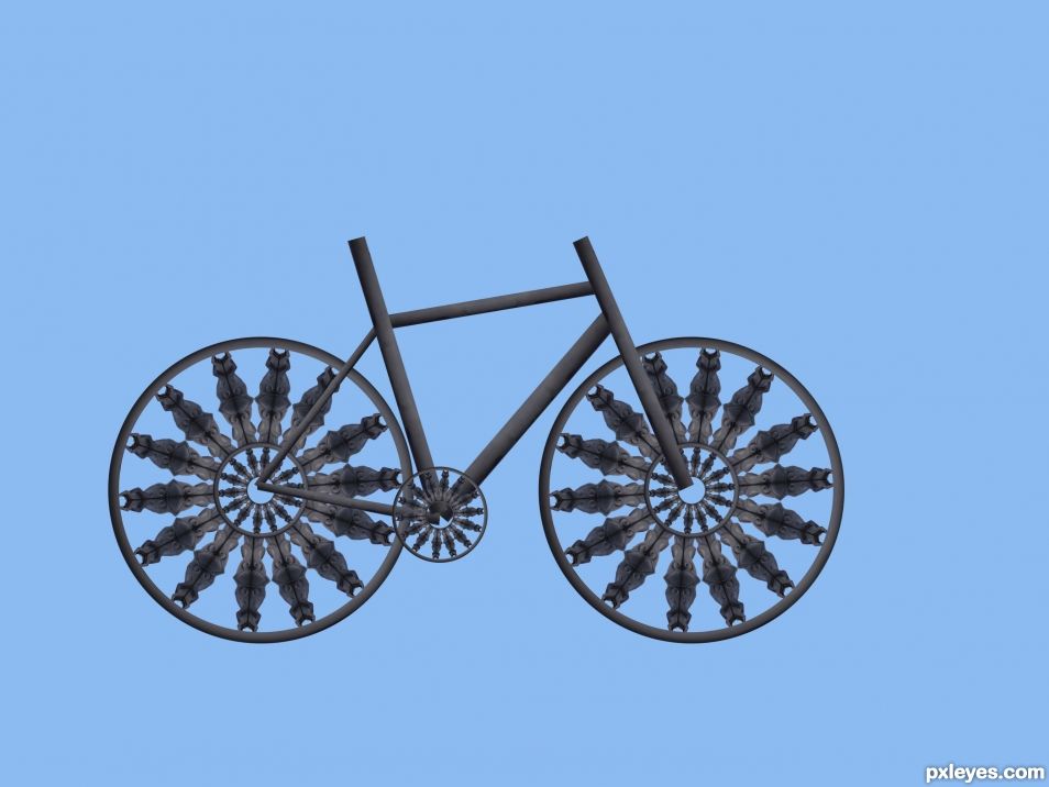 Creation of Unique Bike: Step 4