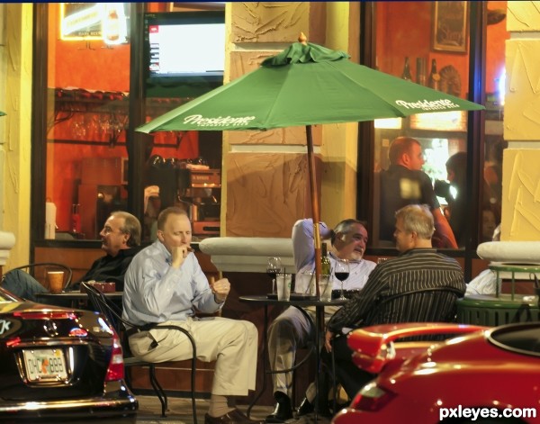 Smoking room