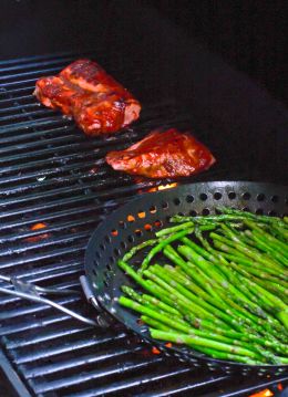 Pork Loin and Asparagus