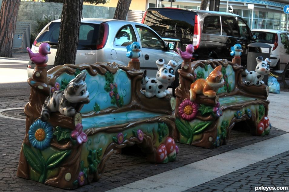 Funny Benches