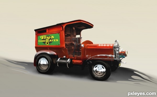 Frys hot rod  photoshop picture)