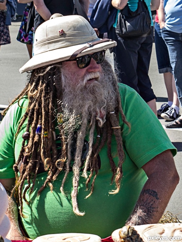 Beard and Dreadlocks