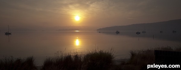 morning on the bay