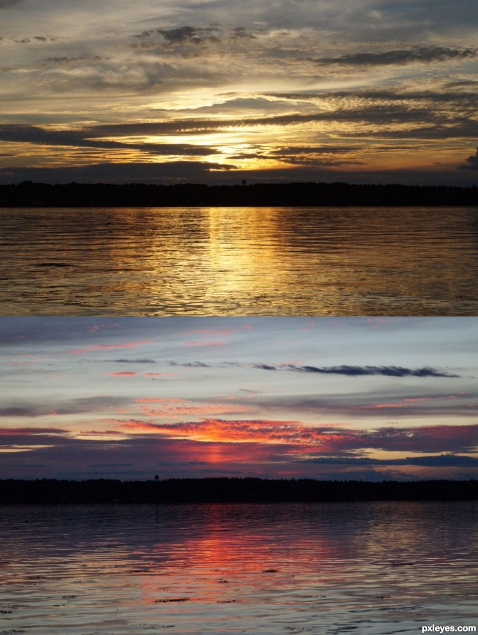 The same sunset