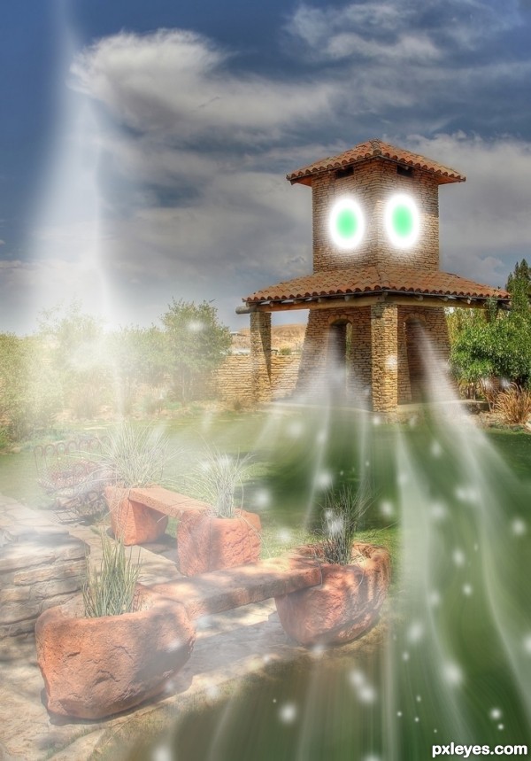 Creation of Surrealistic tower: Step 4