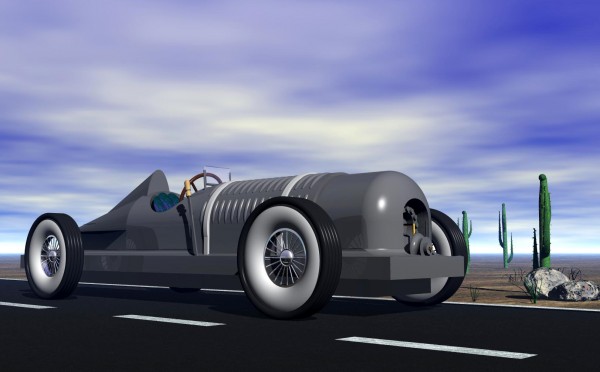 Creation of 1929 bentley racer: Final Result