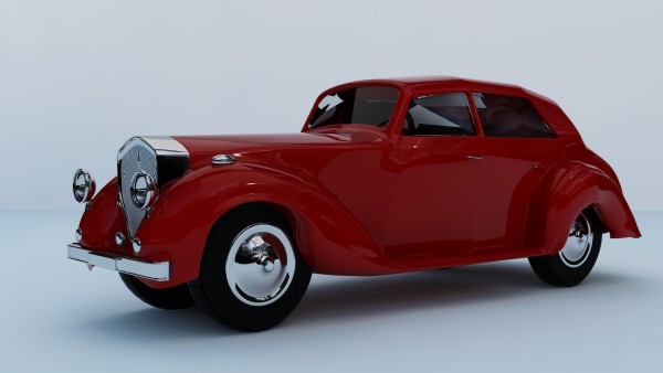 Creation of Bentley Mk.IV 1950: Final Result