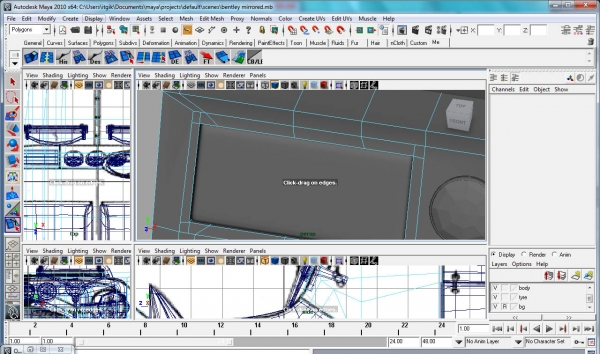 Creation of Bentley MK6 Special: Step 14