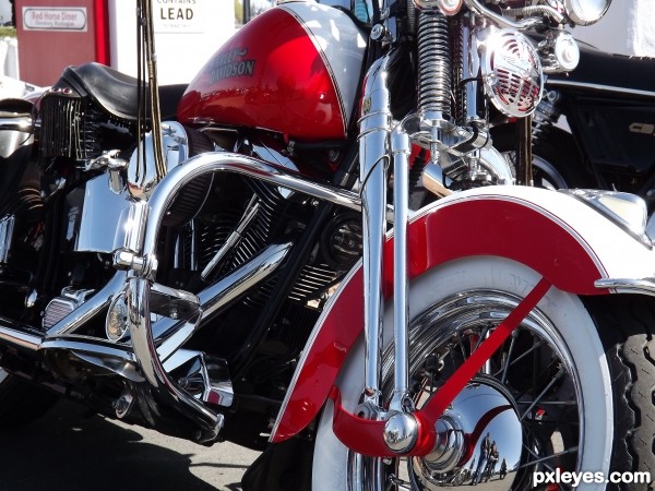 Red Motorcycle