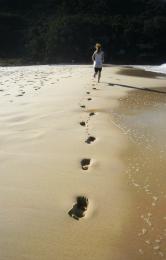 Footprintsinthesand