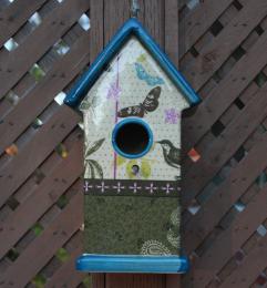 Ceramic Bird House 