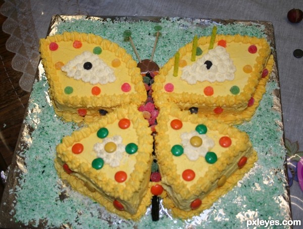 Butterfly Cake