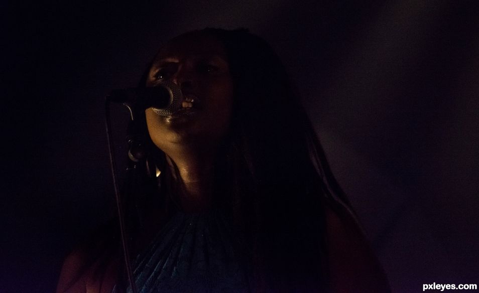  Emma Lamadji, The Afrorockerz, in concert