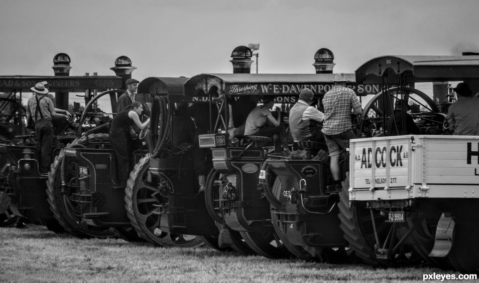 All Lined Up