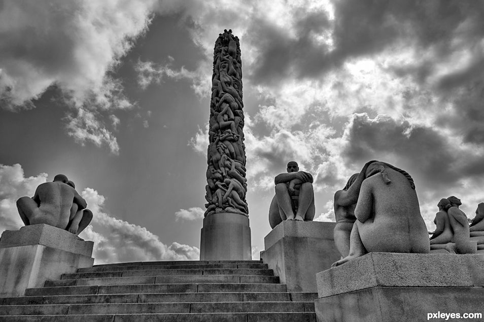 Vigeland Park in Oslo