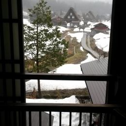 Shirakawa-go Window  Picture