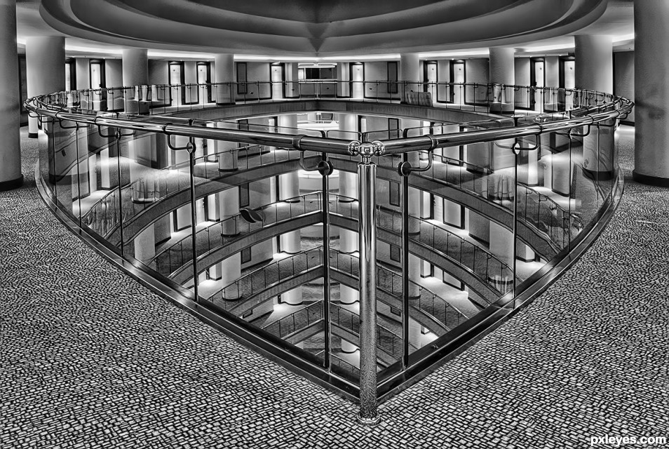 Hotel Interior photoshop picture)