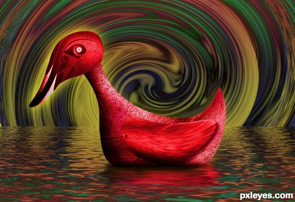 Creation of The Spell of the Red Duck: Final Result