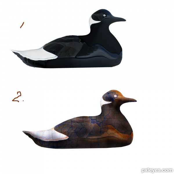 Creation of Decoy of Wood : Step 6
