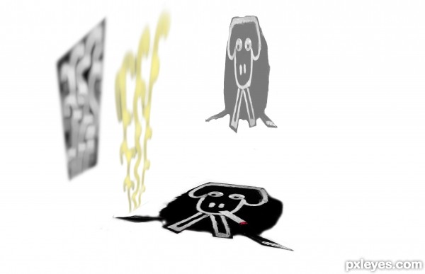 Creation of Poor Blacky: Step 2
