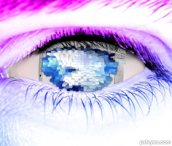 Creation of Pixel Eye: Final Result