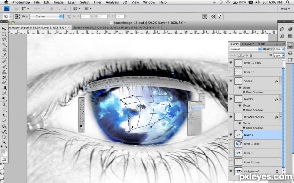 Creation of Pixel Eye: Step 2