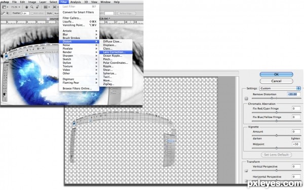 Creation of Pixel Eye: Step 3