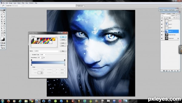 Creation of sultry: Step 8