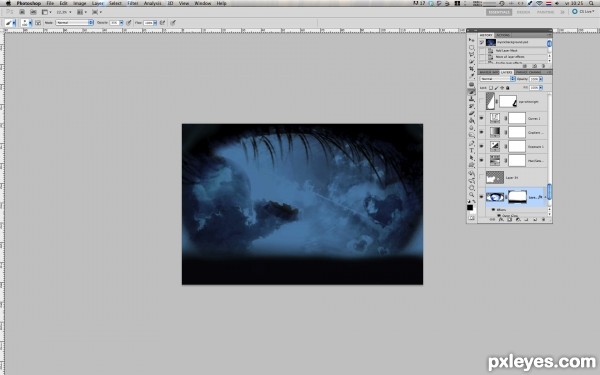 Creation of The Eyes of Truth: Step 2