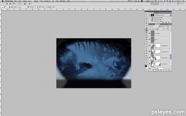 Creation of The Eyes of Truth: Step 3