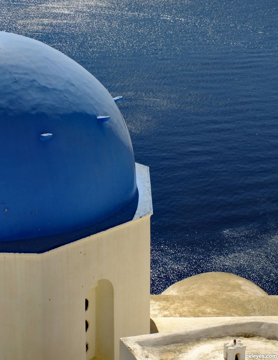 Santorini Church Dome