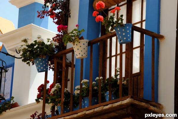 Andalusian balcony