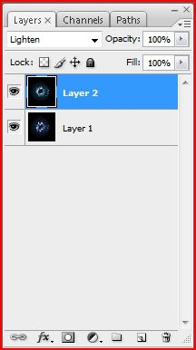 Creation of Blue space: Step 7