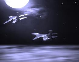 Miniatures in Night Flight