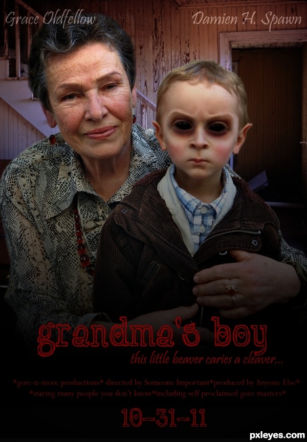 Creation of Grandma's Boy: Final Result
